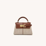 Velmira Lock-Top Satchel - Vellegra