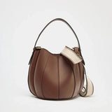 Virelle Sculpted Bucket Bag - Vellegra