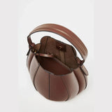 Virelle Sculpted Bucket Bag - Vellegra