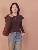 Sorellina Vintage Structured Leather Tote